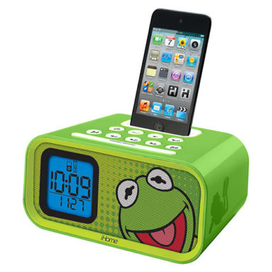Muppets Dual Alarm Clock Speaker System for iPod