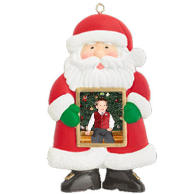 Santa Style, 1.8 inch LCD Ornament