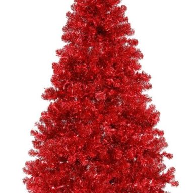 Red Lights Christmas Tree